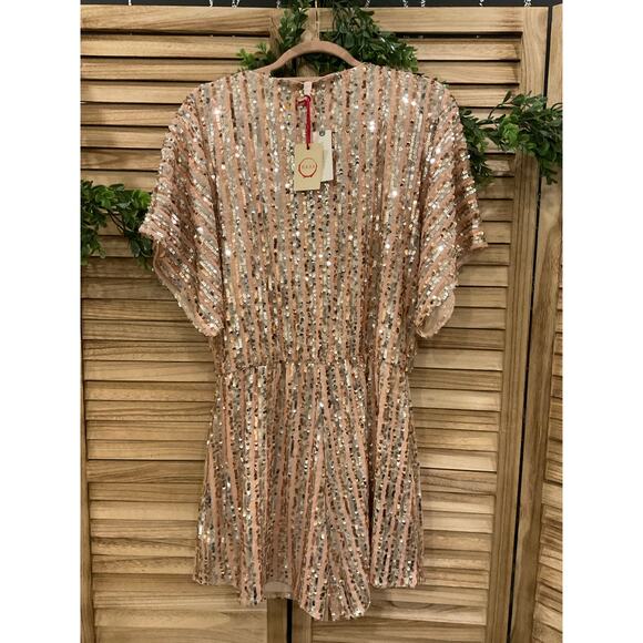 RAGA blush pink romper - Picture 1 of 4